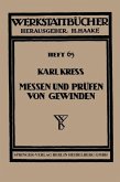 Messen und Prüfen von Gewinden (eBook, PDF)