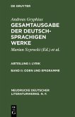 Gryphius, Andreas: Gesamtausgabe der deutschsprachigen Werke. Lyrik - Oden und Epigramme (eBook, PDF)