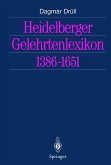 Heidelberger Gelehrtenlexikon 1386-1651 (eBook, PDF)