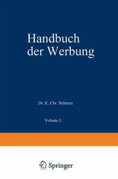 Handbuch der Werbung (eBook, PDF) - Behrens, Karl Christian