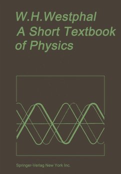 A Short Textbook of Physics (eBook, PDF) - Westphal, Wilhelm H.