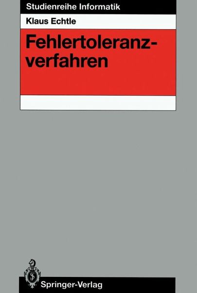 Fehlertoleranzverfahren (eBook, PDF)