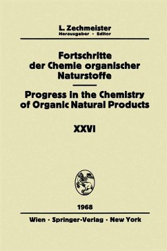 Fortschritte der Chemie Organischer Naturstoffe/Progress in the Chemistry of Organic Natural Products (eBook, PDF) - Zechmeister, L.