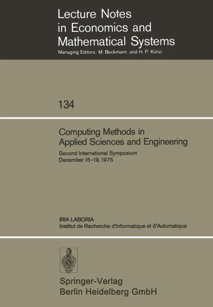 Computing Methods in Applied Sciences and Engineering (eBook, PDF) Computing Methods in Applied Sciences and Engineering (eBook, PDF)