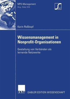 Wissensmanagement in Nonprofit-Organisationen (eBook, PDF) - Roßkopf, Karin