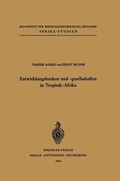 Cover Entwicklungsbanken und -gesellschaften in Tropisch-Afrika (eBook, PDF)