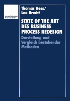 State of the Art des Business Process Redesign (eBook, PDF) - Hess, Thomas