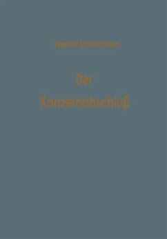 Der Konzernabschluß (eBook, PDF) - Schuhmann, Werner