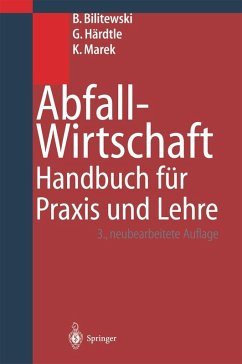 Abfallwirtschaft (eBook, PDF) - Bilitewski, Bernd; Marek, Klaus; Härdtle, Georg