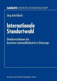 Internationale Standortwahl (eBook, PDF)
