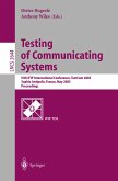 Testing of Communicating Systems (eBook, PDF)