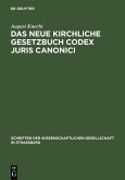Das neue Kirchliche Gesetzbuch Codex Juris Canonici (eBook, PDF)