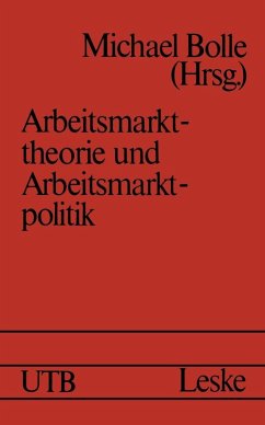 Arbeitsmarkttheorie und Arbeitsmarktpolitik (eBook, PDF)