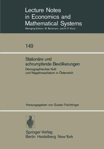 Stationäre und schrumpfende Bevölkerungen (eBook, PDF)