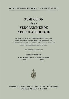 Symposion Über Vergleichende Neuropathologie (eBook, PDF)