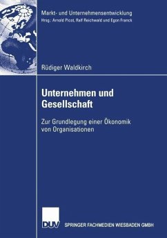 Unternehmen und Gesellschaft (eBook, PDF) - Waldkirch, Rüdiger