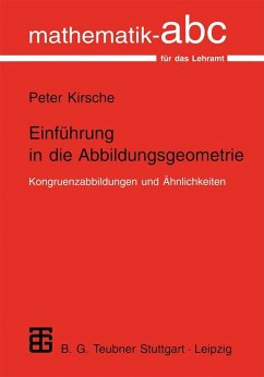 Cover Einführung in die Abbildungsgeometrie (eBook, PDF)
