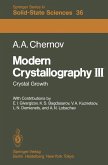 Modern Crystallography III (eBook, PDF) Modern Crystallography III (eBook, PDF)