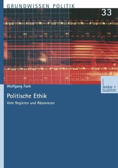 Politische Ethik (eBook, PDF) - Fach, Wolfgang