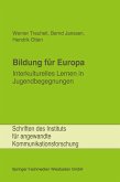 Bildung für Europa (eBook, PDF)