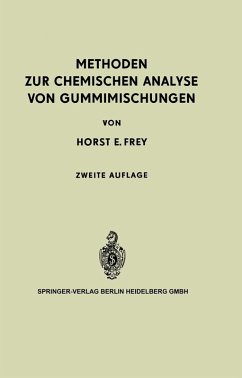 Cover Methoden zur Chemischen Analyse von Gummimischungen (eBook, PDF)