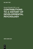 Contributions to a History of Developmental Psychology (eBook, PDF)