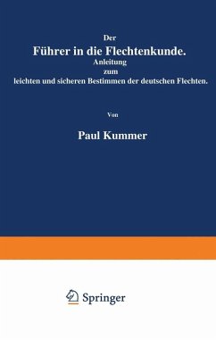 Der Führer in die Flechtenkunde (eBook, PDF) - Kummer, Paul