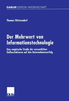 Der Mehrwert von Informationstechnologie (eBook, PDF)