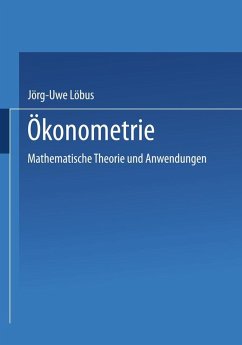 Ökonometrie (eBook, PDF) - Löbus, Jörg-Uwe