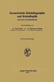 Geometrische Kristallographie und Kristalloptik (eBook, PDF)