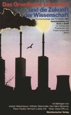 Cover Das Orwellsche Jahrzehnt und die Zukunft der Wissenschaft (eBook, PDF)