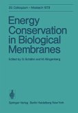 Energy Conservation in Biological Membranes (eBook, PDF)