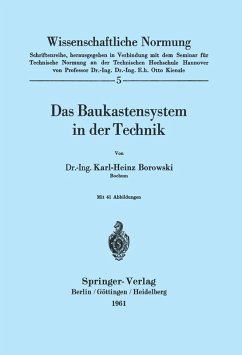 Das Baukastensystem in der Technik (eBook, PDF) - Borowski, K. H.