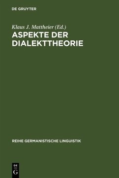 Cover Aspekte der Dialekttheorie (eBook, PDF)
