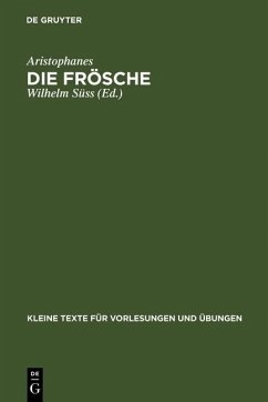 Die Frösche (eBook, PDF) - Aristophanes