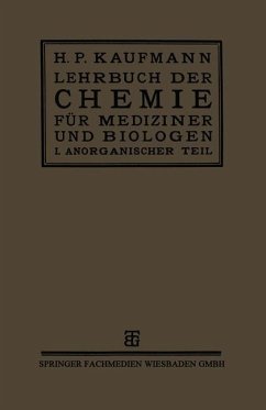 Cover Lehrbuch der Chemie für Mediziner und Biologen (eBook, PDF)