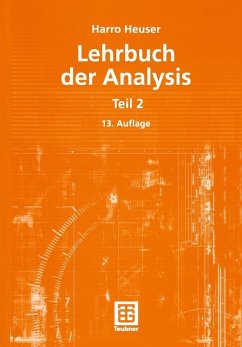 Lehrbuch der Analysis (eBook, PDF) - Heuser, Harro