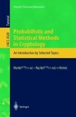 Probabilistic and Statistical Methods in Cryptology (eBook, PDF)