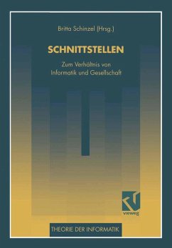 Cover Schnittstellen (eBook, PDF)