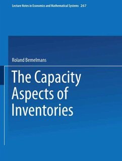 The Capacity Aspect of Inventories (eBook, PDF) - Bemelmans, Roland
