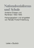 Nationalsozialismus und Schule (eBook, PDF)