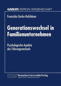 Cover Generationswechsel in Familienunternehmen (eBook, PDF)