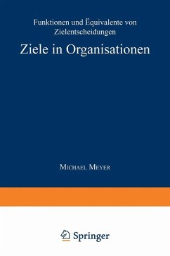 Cover Ziele in Organisationen (eBook, PDF)