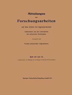 Cover Mitteilungen über Forschungsarbeiten (eBook, PDF)