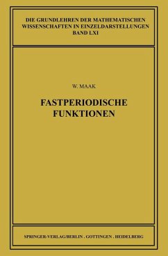 Cover Fastperiodische Funktionen (eBook, PDF)