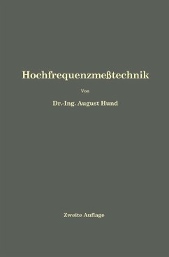 Hochfrequenzmeßtechnik (eBook, PDF) - Hund, August