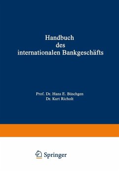 Cover Handbuch des internationalen Bankgeschäfts (eBook, PDF)