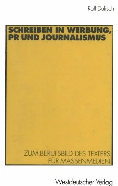 Schreiben in Werbung, PR und Journalismus (eBook, PDF) Cover Schreiben in Werbung, PR und Journalismus (eBook, PDF)