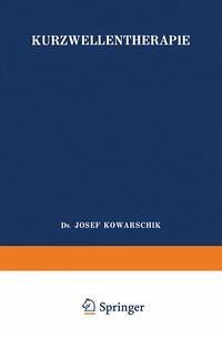 Cover Kurzwellentherapie (eBook, PDF)