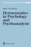 Hermeneutics in Psychology and Psychoanalysis (eBook, PDF)